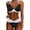 Beige, variant on Push Up Bikini Set Women's Two Piece Bathing Suits Vintage Swimwear Army Green L