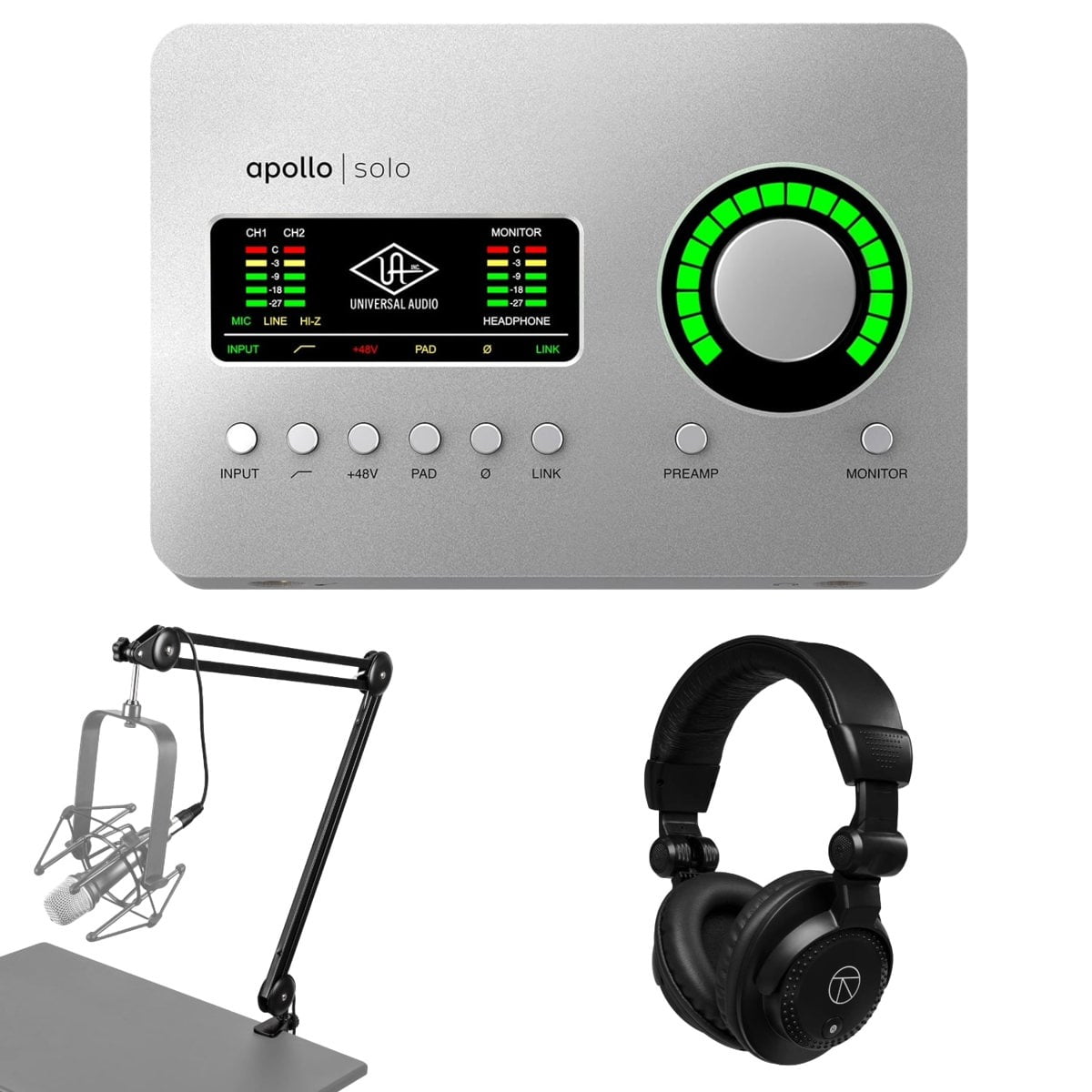 Universal Audio Apollo Solo Heritage Edition USB Recording