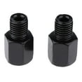 thumbnail image 2 of funtasica 2xScooter Motorcycle Side Mirror RH 10mm - RH 10mm Adapter Black , 3 Pcs, 2 of 8