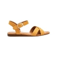 thumbnail image 2 of Style & Co. Womens Antonia Criss-Cross Front Open Toe Flat Sandals, 2 of 2