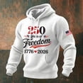 thumbnail image 2 of USA 250th Anniversary Hoodies for Men United States 250 Years Of Freedom Hoodie 250Th Anniversary Sweatshirt, 2 of 4