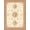 Pink Gold Beige, Pattern 1, variant on ODIKA Boho Vintage Gothic Scrollwork Retro Cottagecore Whimsical Pink Flowing Dynamic Foldable Easy Care for King Size Bedroom, Master Suite, Under Bed