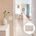 thumbnail image 7 of Yayeee Toggle Light Switch Wall Plate 2-Gang 4.56"x4.48" Decorative Outlet Cover, Pink Easter Eggs, 7 of 7