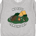 thumbnail image 3 of Inktastic My First Camping Trip-camping Hedgehog Toddler Sweatshirt, 3 of 4