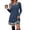 Navy, variant on Fall winter Dresses for Women 2026 Long Sleeve Sweater Dress Color Block,Ribbed, Lightweight, Fall winter Clothing, Loose Fit,Khaki,XXL
