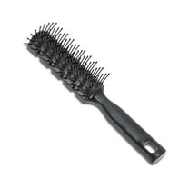 Vented Hair Brush Styling Brush with Ball-Tipped Bristles Vent Brush for Blow Drying Wet Short Curly or Straight Hair Hair Brushes for Men and Women Black
