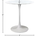 thumbnail image 4 of Meridian Furniture Holly 36" White Counter Height Table, 4 of 8
