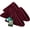 Burgundy, variant on Utopia Home [24 Pack, Orange] Cloth Napkins 17x17 Inches, 100% Polyester Hemmed Edges, Washable and Reusable Ideal for Halloween, Thanksgiving, Parties, Weddings and Dinners