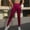 Wine, variant on POROPL Leggings for Women High Waisted Leggings Stretch Yoga Workout Size S-XL