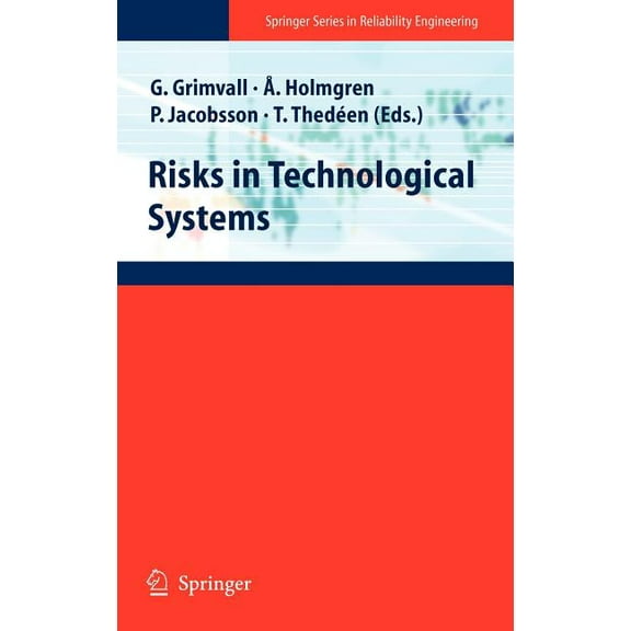 Springer Reliability Engineering Risks in Technological Systems, (Hardcover)