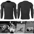 thumbnail image 2 of HELIAHOO Mens Sport Protective Jacket, Long Sleeve Padded Compression Shirt Thicken Anti-Collision Chest Sport Shirt Shoulder Chest Rib Protector T-Shirt CJ912-76955, 2 of 9