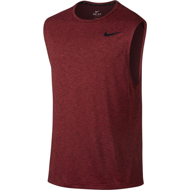 Nike - Camiseta de tirantes de entrenamiento para hombre, color rojo, extragrande