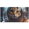 thumbnail image 2 of Orange Cat Astronaut 3 Ring Binders 1.5 inch Hardcover File Folders with Interior Pockets A4 Size Organizer for School Office Hospital Set of 2, 2 of 8