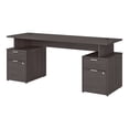 thumbnail image 1 of BBF Jamestown - Pedestal desk - rectangular - storm gray - storm gray base, 1 of 9