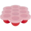 WeeSprout Silicone Baby Food Freezer Tray with Clip-on Lid (Ten 1.5 Ounce Sections)