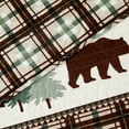 thumbnail image 5 of Market & Place Reversible Lodge Themed Plaid Quilt Set, 5 of 5