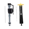 thumbnail image 1 of Kit de válvula de llenado de inodoro, válvula de descarga de tanque, repuestos, entrada G3/4", kit de reparación de tanque de inodoro silencioso Amarillo, 1 of 8