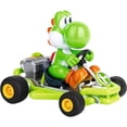thumbnail image 3 of Coche a control remoto Carrera Mario Kart Pipe Kart Yoshi 1:18, 3 of 8