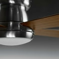 thumbnail image 2 of Progress Lighting Vox 5-Light Hugger Ceiling Fan, Antique Bronze, White Opal Shade, 2 of 8