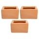 thumbnail image 5 of 3 UNIDS Plantas de interior decorativas Pot Green Plant Flowerpot Macetas de cerámica roja, 5 of 7