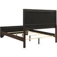 thumbnail image 4 of JERFIT 4-Piece Queen Bedroom Set in Dark Cocoa, Transitional Style Engineered Wood Bed Frame, Dresser, Mirror & Nightstand, 4 of 10