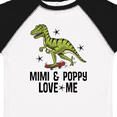 thumbnail image 4 of Inktastic Mimi and Poppy Love Me Grandson Boys Toddler T-Shirt, 4 of 5