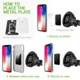 thumbnail image 6 of Cellet 2-in-1 Extra Strength Magnetic Air Vent Mount with Detachable Cradle, 6 of 10