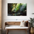 thumbnail image 3 of Elephant Stock Forest In Panama Wall Art - Horizontal Canvas Wall Art - Living Room Wall Decor - Nature Canvas - Black And Green Decor - 45" x 30", 3 of 8