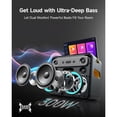thumbnail image 6 of Ikarao Smart Karaoke Machine for Adults with Screen Lyrics Display, 2 Wireless Mics, Portable Bluetooth Speaker for Music Party, 6 of 11