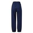 thumbnail image 4 of CKpwisy Women's Summer High Waisted Pants Summer Casual Baggy Lounge Pants Ankle Length Work Office Trouser Slacks with Pockets, 4 of 5