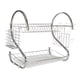 thumbnail image 5 of Escurridor de platos de 2 niveles, organizador de cocina, organizador de vajilla, soporte para secar platos con soporte para utensilios para comedor y 38cm, 5 of 9