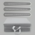 thumbnail image 1 of HOOWIFFY Gardening Knee Pad Grey Comfortable Knee Protection Indoor Use 1Pack, 1 of 6