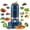 Blue, variant on Pure pod Produce Cleaner - Portable Fruit and Vegetable Washing Machine, IPX7 Waterproof Cordless Device for Berries&Meat,OH-ion Food Purifier for Deep Cleaning ,Stainless steel electrode