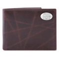 thumbnail image 1 of ZeppelinProducts MEM-IWT1-WRNK-BRW Memphis Passcase Wrinkle Leather Wallet, 1 of 1