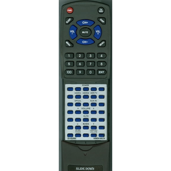 Replacement Remote for HARMAN KARDON SB26, 060HSB26RM0, 06-0HSB26-RM0, RT060HSB26RM0