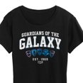 thumbnail image 3 of Marvel Guardians of the Galaxy - Guardians Collegiate - Women's Short Sleeve Graphic T-Shirt, 3 of 5