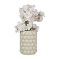 thumbnail image 3 of Sagebrook Home Ceramic Bubble Contemporary Cylinder Vase, 3 of 7