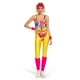 thumbnail image 3 of Disfraz de hippie de fantasía de los años 70, 80 y 90 para mujer adulta, disfraz de discoteca, ropa de fiesta vintage para Halloween y carnaval, estilo hip hop, 3 of 5