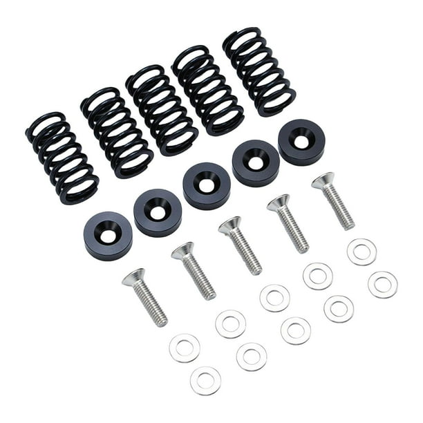 Tuercas de tornillo de resorte de embrague de motor motocicleta profesional para Crf250L CBR250R Negro Cola Muelle de embrague