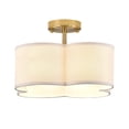 thumbnail image 2 of Aiwen Creative Semi Flush Mount Ceiling Lamp Simple Dining Room Kitchen Ceiling Lamp, 2 of 9
