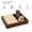 Brown, variant on PU Leather Valet Tray Desk Organizer, Portable Catchall Storage Tray with Raised Edge, Nightstand Desktop Holder for Keys, Coins, Watches, & Small Accessories for Home and Office