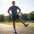 thumbnail image 3 of JQ Copper Infused Low Cut Socks 6-Pack — Arch Support, Anti-Odor & Cushioned for Training & Workouts Navy, 3 of 9