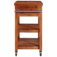 thumbnail image 3 of vidaXL Kitchen Trolley 100x48x89 cm Solid Acacia Wood, 3 of 5