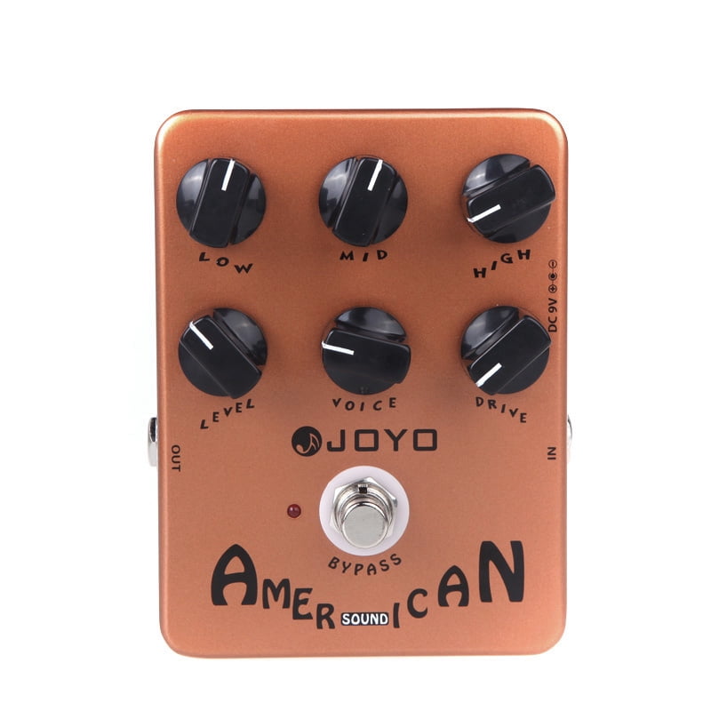 Preek thema Overredend JOYO JF-14 American Sound Guitar Amp Simulator Effect Pedal - Walmart.com