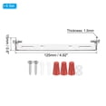 thumbnail image 2 of Uxcell 125mm (4.92") Universal Light Fixture Mounting Bracket Kit, Light Crossbar Round Ceiling Plate with Screw 4 Set, 2 of 7