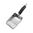 thumbnail image 2 of cat litter scoop metal scooper sifter deep shovels long cleaning tool pet supply, 2 of 6
