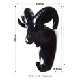 thumbnail image 1 of SAYOO Colgador de Ropa para casa, Gancho Decorativo con Forma de Cabeza de Animales en Oro/Negro/Blanco para Pasillo, Vestuario, Armario SAYOO  casual, 1 of 4