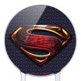 thumbnail image 3 of Acrylic Justice League Movie Superman Logo Cake Topper Party Decoration for Wedding Anniversary Birthday Graduation, 3 of 7