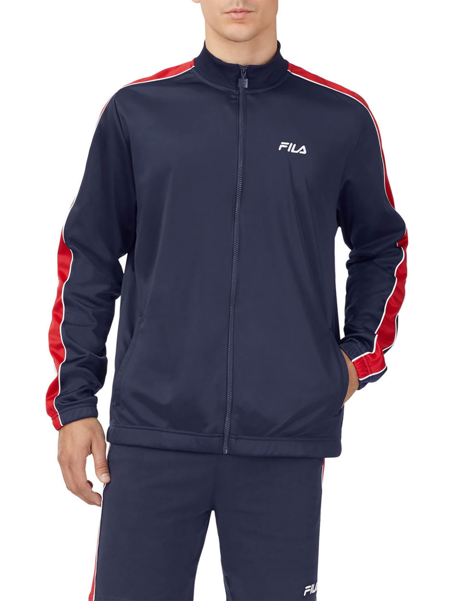 Fila Men's Big Tall Classic Logo Full Track Jacket, Sizes XLT-6XL - Walmart.com
