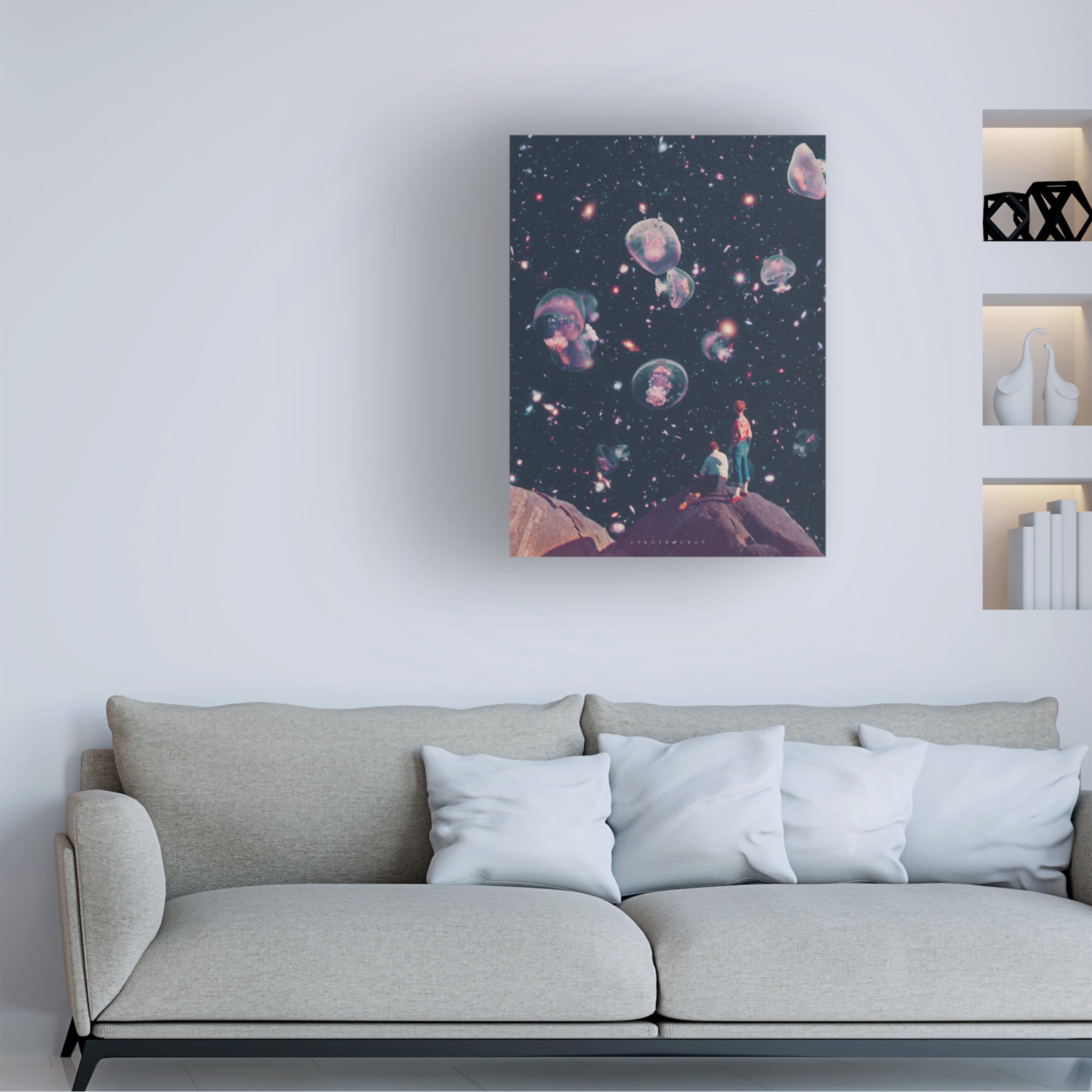 Trademark Fine Art spacerocket art  200 Canvas Wall Art